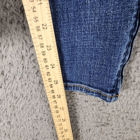 Abercrombie & Fitch Jeans Womens 24 Medium Wash Stretch Low Rise Skinny - Picture 6 of 12